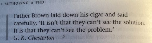 You can’t create a good answer without a good question